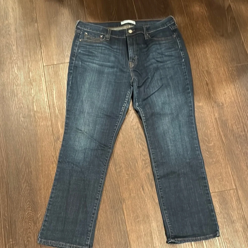 Levi 505 Straight Leg Jeans - 14 Short